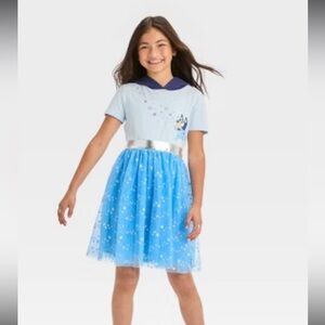 Bluey Dress with hood.